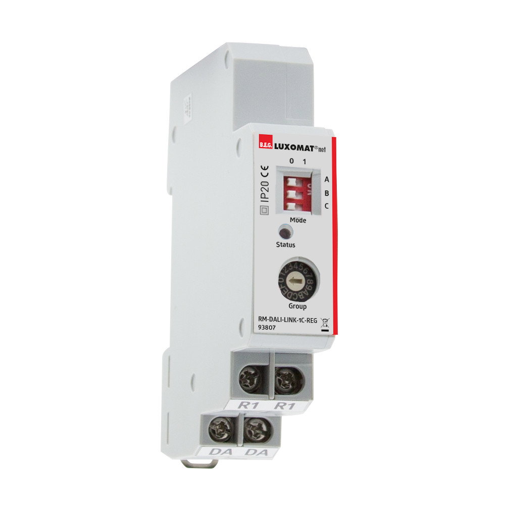 Relay module DIN-rail (TH35 EN . white IP20 DALI-LINK