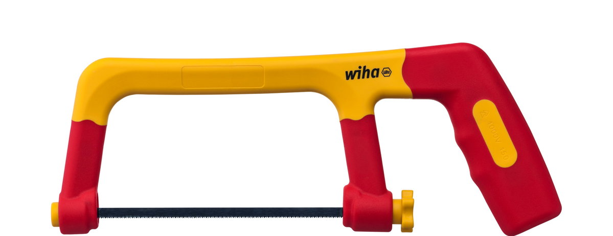 Wiha Hacksaw electric insulated with three saw blades 150 mm 280 mm (43125)