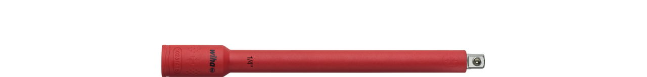 Wiha Insulated extension 1/4" for nut driver inserts, insulated 150 mm (43060)