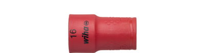 Wiha Insulated nut driver insert 3/8" hexagon head 16.0 mm x 45 mm (43071)