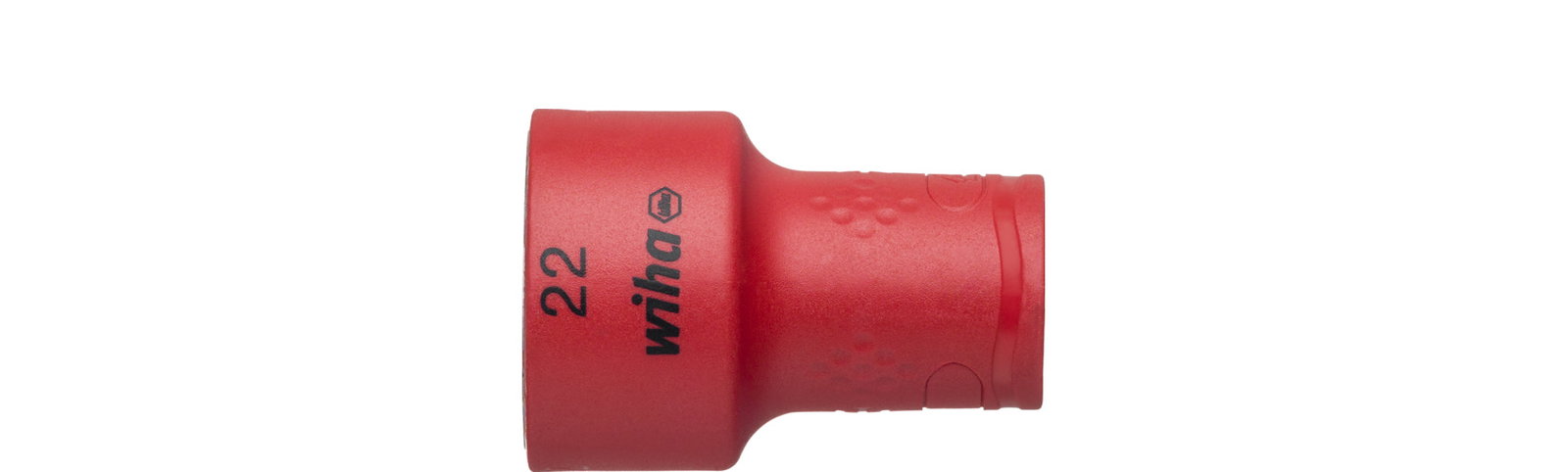 Wiha Insulated nut driver insert 3/8" hexagon head 22.0 mm x 47 mm (43076)