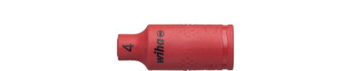 Wiha Insulated nut driver insert 1/4" hexagon head 4.0 mm x 42 mm (43088)