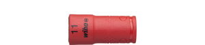 Wiha Insulated nut driver insert 1/4" hexagon head 11.0 mm x 42 mm (43096)