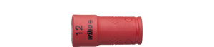 Wiha Insulated nut driver insert 1/4" hexagon head 12.0 mm x 42 mm (10105)