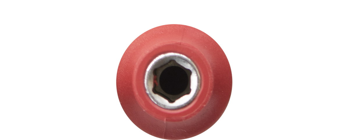 Wiha Insulated nut driver insert 1/4" internal hexagon 4.0 mm x 65 mm (43110) – Image 2 of 3