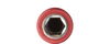 Wiha Insulated nut driver insert 1/4" internal hexagon  6.0 mm x 65 mm (43112)