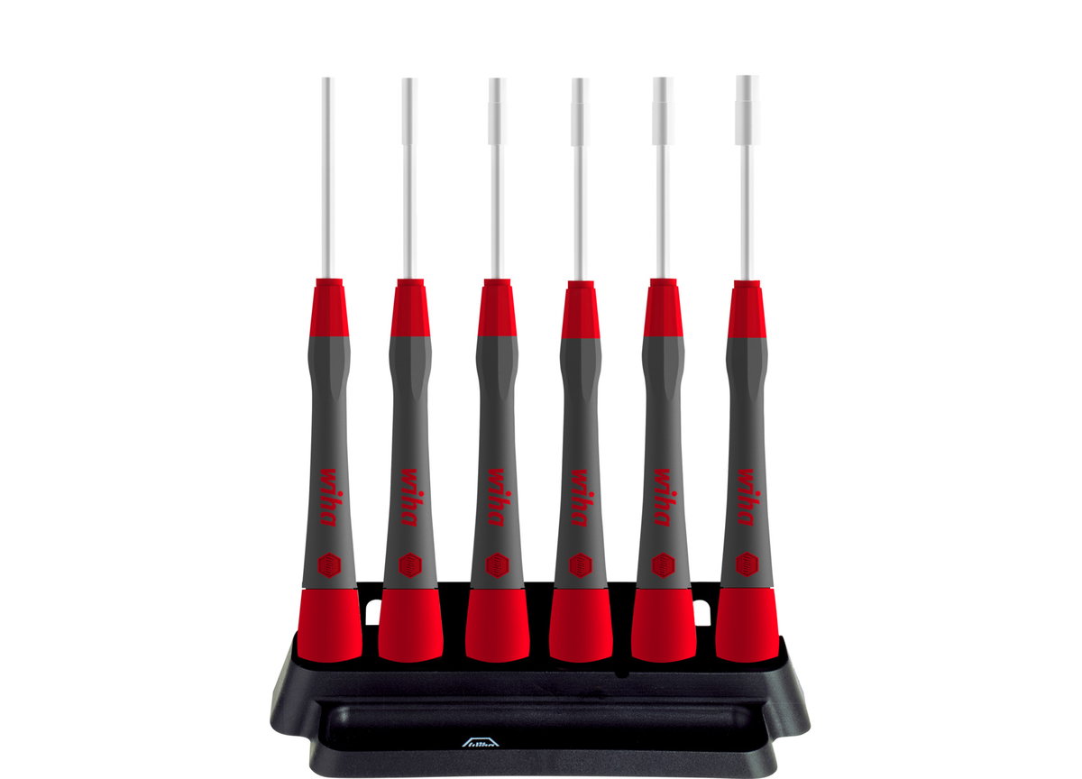 Wiha Fine screwdriver set PicoFinish® Hex nut driver, 7 pcs. incl. holder (42994)