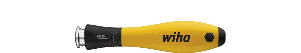Wiha Screwdriver handle SoftFinish®-telescopic ESD for SYSTEM 4 interchangeable blade 4.0 mm (31498)