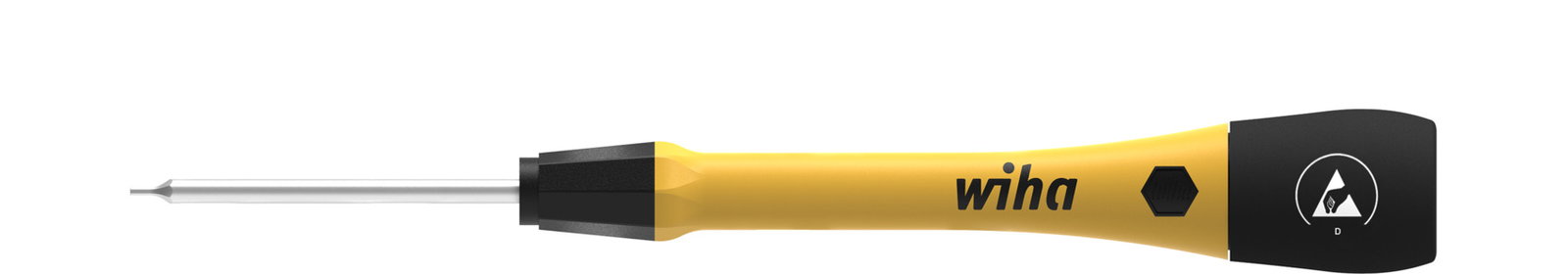 Wiha Fine screwdriver PicoFinish® ESD Hex 1.5 mm x 50 mm (43682)