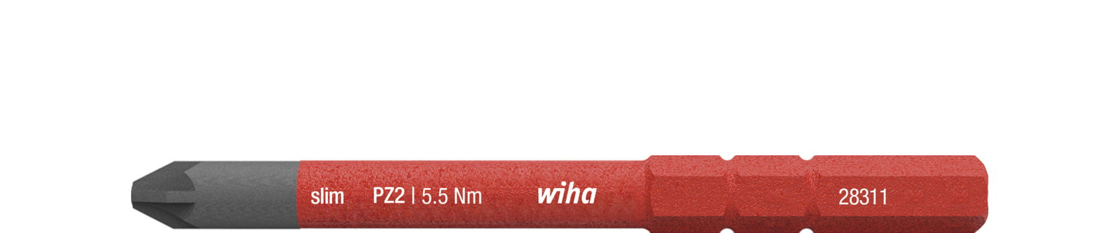 Wiha slimBit electric bit Pozidriv PZ2 x 75 mm (34586)
