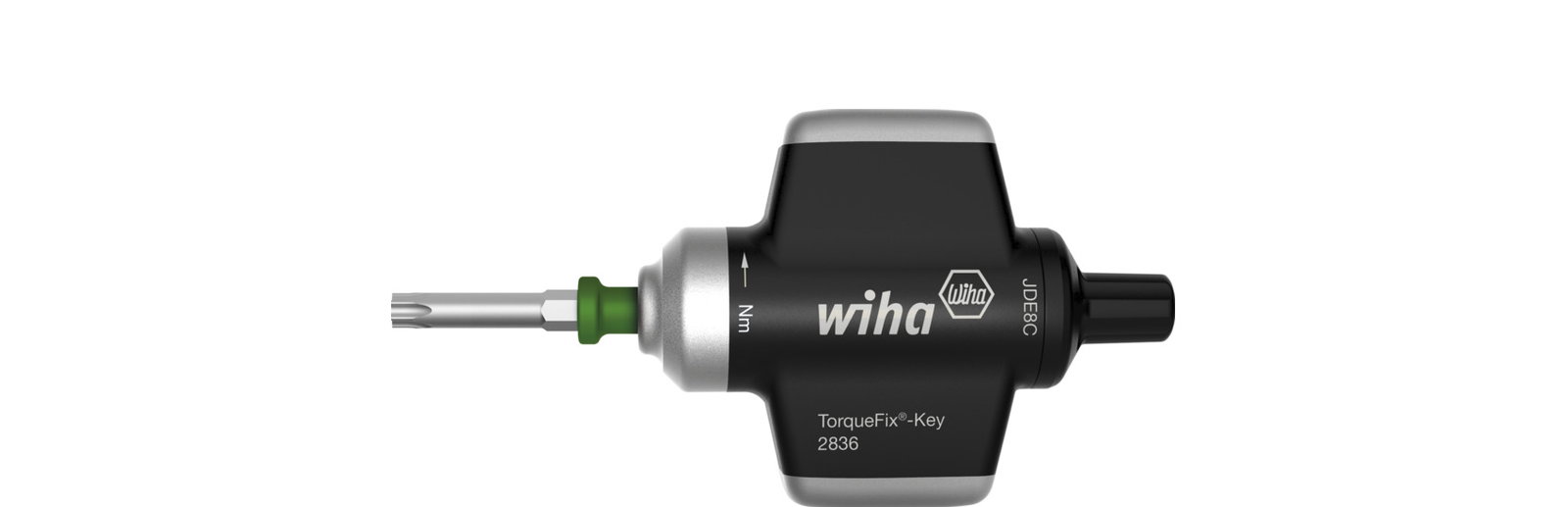 Wiha Torque screwdriver with key handle TorqueFix® Key permanently pre-set torque limit 0.9 Nm (38618) – Image 2 of 4