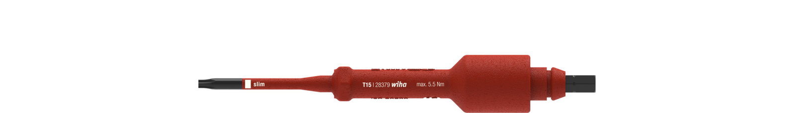 Wiha Interchangeable electric blade TORX® for torque screwdriver with T-handle electric T15 x 136 mm (38931)