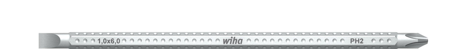 Wiha Interchangeable blade SYSTEM 6 Slotted, Phillips 4.0 mm, PH1, 150 mm (00665)