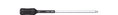 Wiha Bit holder clamping with ball for torque screwdriver with long handle 1/4" x 162 mm (27526)