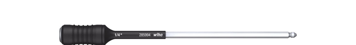 Wiha Bit holder clamping with ball for torque screwdriver with long handle 1/4" x 162 mm (27526)
