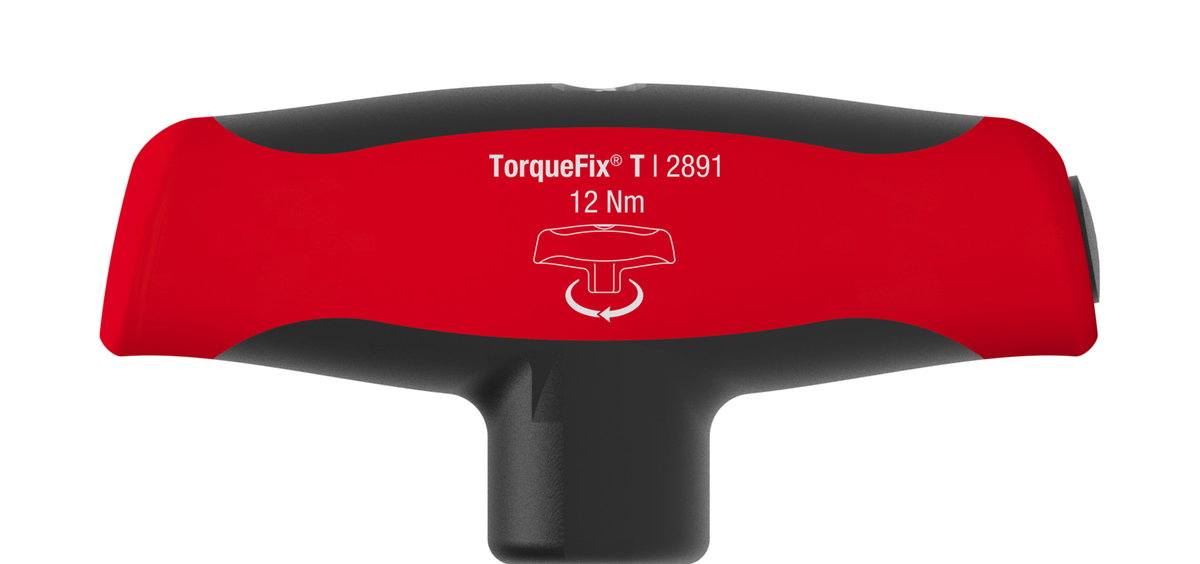 Wiha Torque screwdriver with T-handle TorqueFix® T permanently pre-set torque limit 12.0 Nm (29231)
