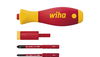 Wiha Torque set easyTorque adapter electric 0,8 Nm with slimVario® holder and SL/PZ slimBits, 4-pcs. (41476)