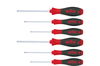 Wiha Screwdriver set SoftFinish® Phillips, Pozidriv 6-pcs. (26146)