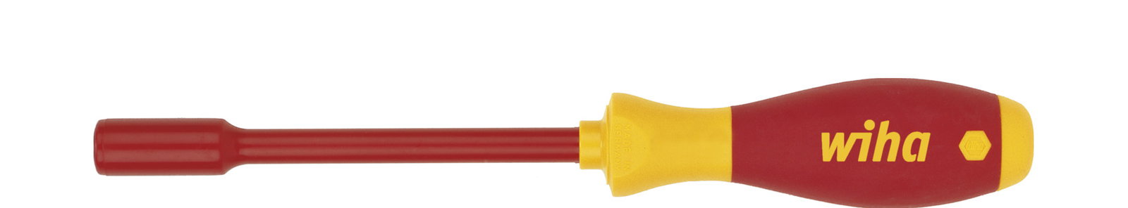 Wiha Screwdriver SoftFinish® electric Hex nut driver 5.5 mm x 125 mm (00856)