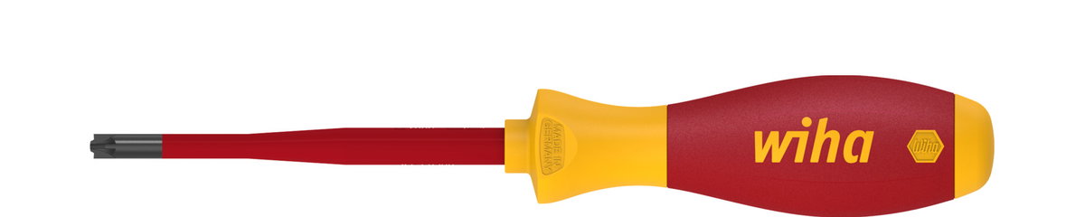 Wiha Screwdriver SoftFinish® electric slimFix PlusMinus/Pozidriv SL/PZ2 x 100 mm (36330)