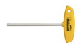 Wiha L-key with T-handle Hex, inch design brilliant nickel-plated 5.6 mm x 7/32" x 182 mm (02808)