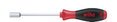 Wiha Screwdriver SoftFinish® Hexagon nut driver with round blade 7.0 mm x 125 mm (01023)