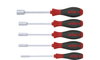 Wiha Screwdriver set SoftFinish® Hexagon nut driver 5-pcs. (01034)