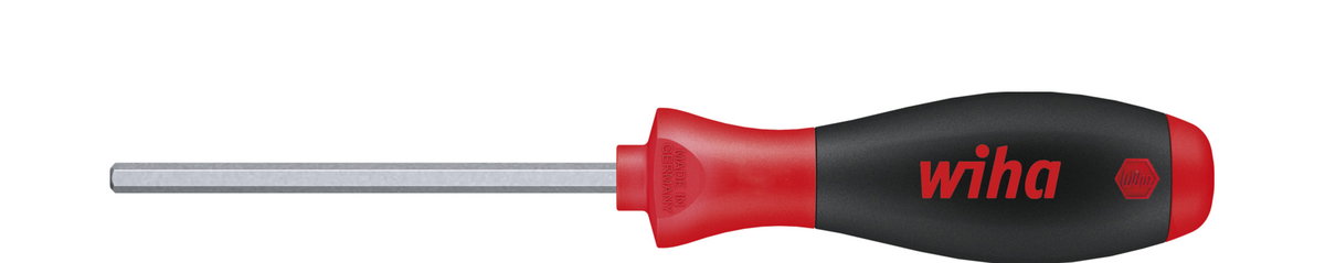Wiha Screwdriver SoftFinish® Hexagon with hexagonal blade 2.0 mm x 60 mm (32265)