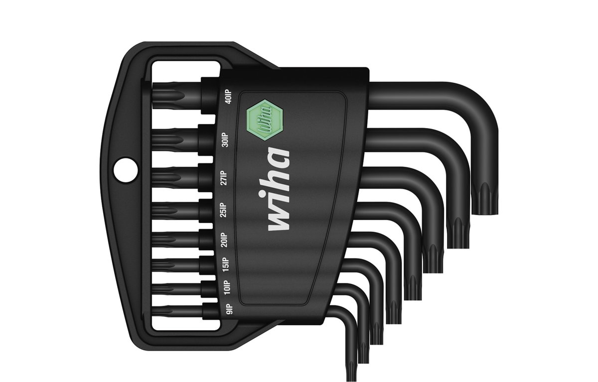 Wiha L-key set in Classic holder TORX PLUS®, 8-pcs. in black oxidised (36459) – Image 2 of 3