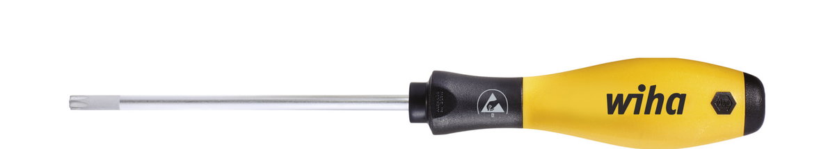 Wiha Screwdriver SoftFinish® ESD TORX® T3 x 60 mm (10164)