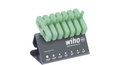 Wiha L-key with key handle set TORX PLUS® in the work bench stand, 7-pcs., black oxidised (26261)