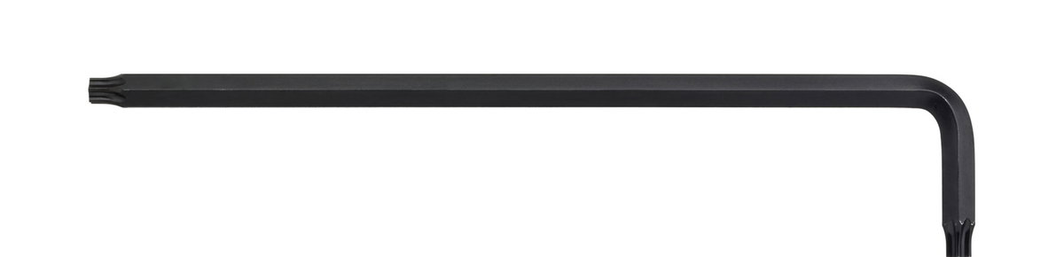 Wiha L-keys TORX®, black oxidised T5 x 72 mm (24313)