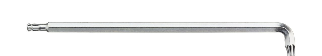 Wiha L-keys TORX® ball end with short handle, titanium silver T15 x 136 mm (40972)