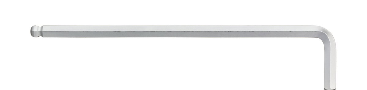 Wiha L-keys Hexagonal ball end matt chrome-plated 4.0 mm x 142 mm (01398)