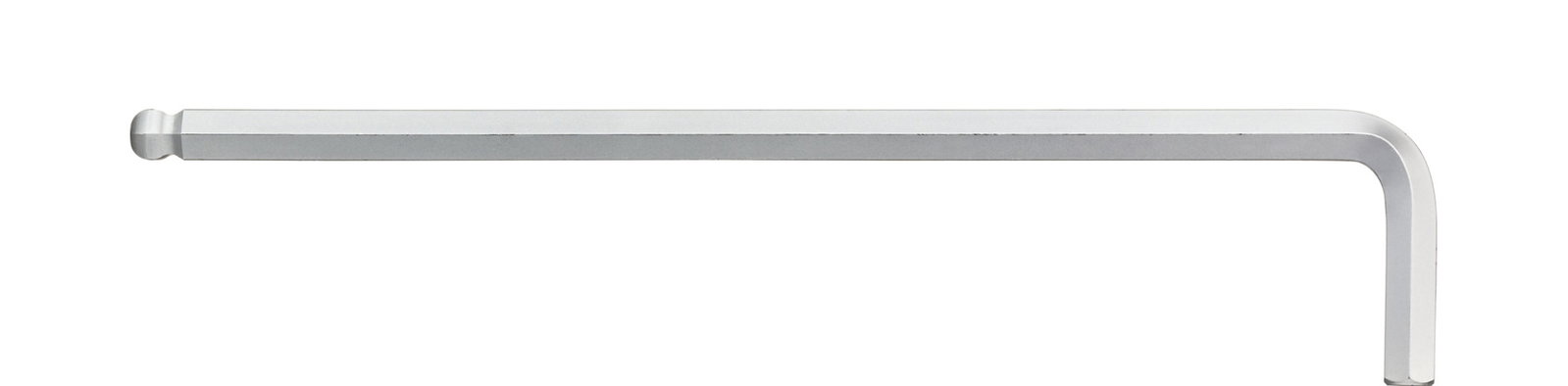 Wiha L-keys Hexagonal ball end matt chrome-plated 4.0 mm x 142 mm (01398)