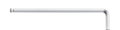 Wiha L-keys Hexagonal ball end MagicRing® matt chrome-plated 8.0 mm x 206 mm (20552)