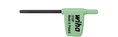 Wiha L-key with flag handle TORX PLUS®, black oxidised 6IP x 67 mm (27615)