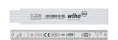 Wiha Folding ruler Longlife 1 m metric, 10 segments 13 mm (27061)