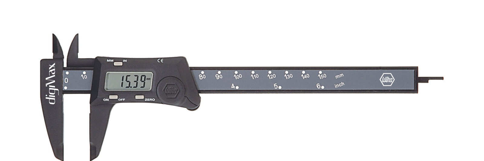 Wiha Callipers digiMax digital Reading 0.01 mm 150 mm (29422)