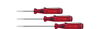 Wiha Pocket screwdrivers Slotted transparent-red, with push-on clip 3.0 mm x 40 mm (01537)