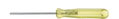 Wiha Pocket screwdrivers Slotted transparent-yellow 2.0 mm x 40 mm (01548)