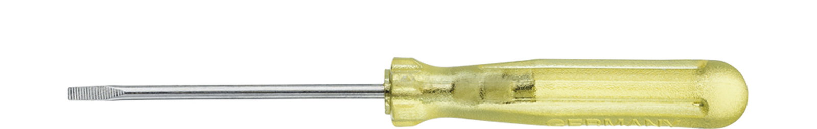Wiha Pocket screwdrivers Slotted transparent-yellow 2.0 mm x 40 mm (01548)