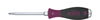 Wiha Screwdriver MicroFinish® Phillips with one-piece hexagonal blade and solid steel cap PH2 x 100 mm (29150)