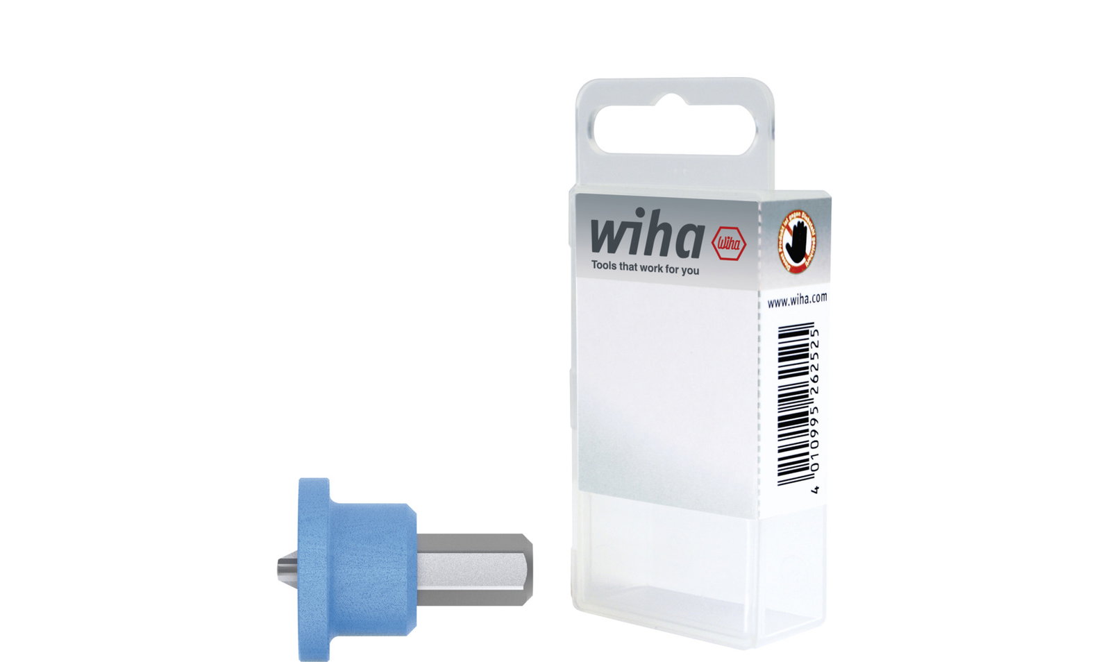 Wiha Bit set DryWall Stop 25 mm Phillips, 2-pcs. 1/4&quot  C6,3 in box (27077)