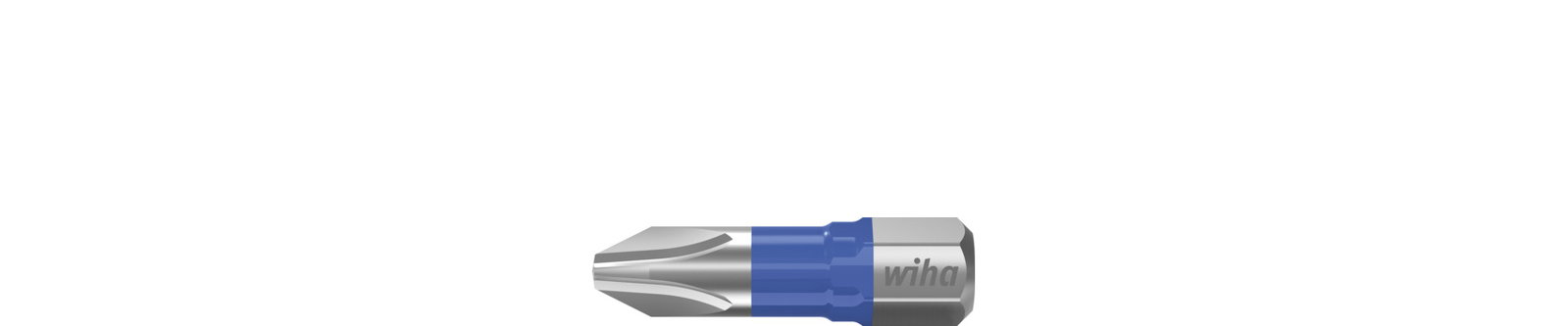 Wiha T bit set, 25 mm Phillips (PH1), 5-pcs. 1/4" C6,3 in box (41598)