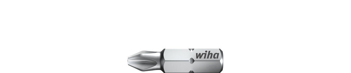 Wiha Bit set Standard 25 mm Pozidriv (PZ2), 3-pcs. in box, 1/4" (07860)