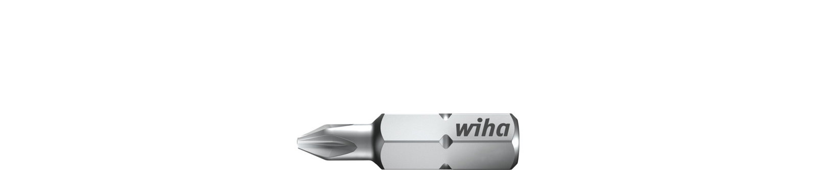 Wiha Bit set Standard 25 mm Pozidriv, 10-pcs. in box, 1/4" (32070) – Image 2 of 3