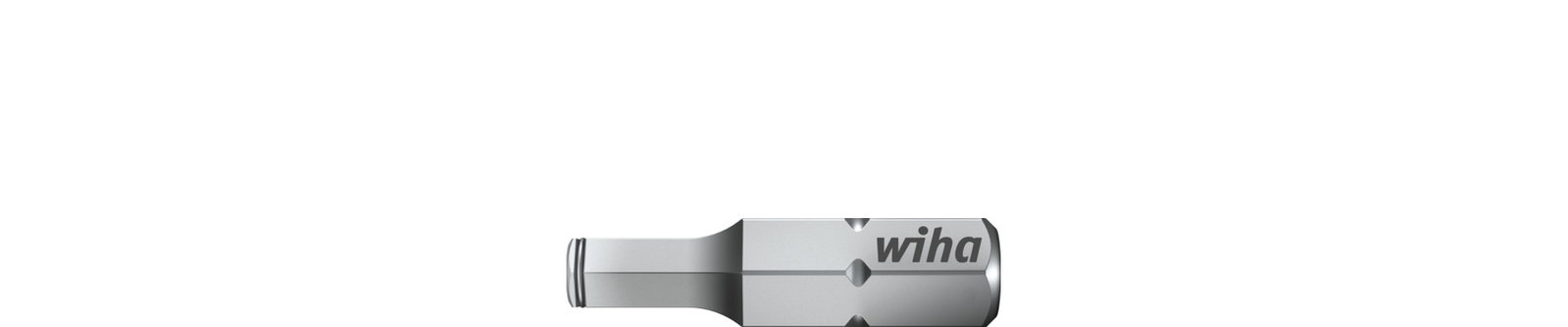 Wiha Bit Standard 25 mm MagicRing® hex 1/4" C6,3 3.0 mm (22955)