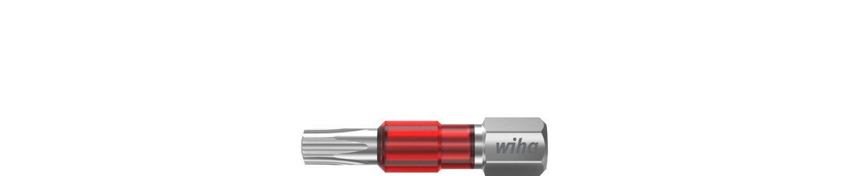 Wiha TY bit set 29 mm TORX® (T25), 25-pcs. 1/4" C6,3 in box (42549)