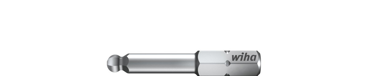 Wiha Bit Standard Hexagonal ball end 1/4" C6,3 5.0 mm (01739) – Image 2 of 3